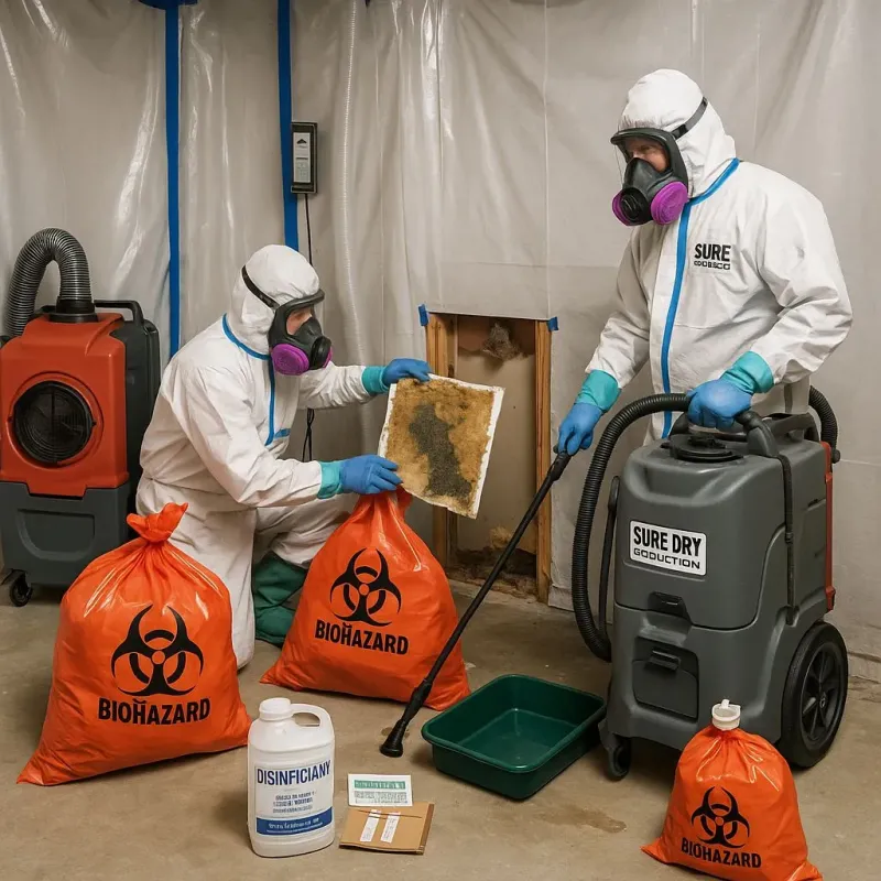 Contaminated Water Handling Protocols process in Pearl, MS